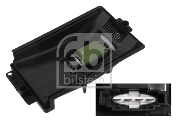 Resistor, interior blower